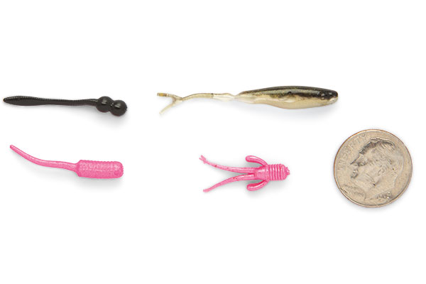 The Chigger ~ Panfish Plastics #1 Micro Fishing Baits