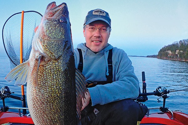 Walleye fishing with lead core line and the best way to connect it to mono  