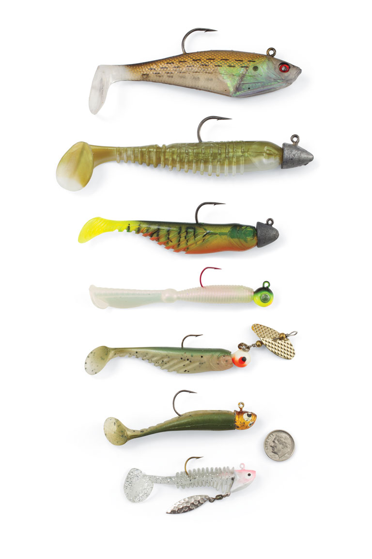 Assorted-Paddletail-Swimbaits-for-Walleyes