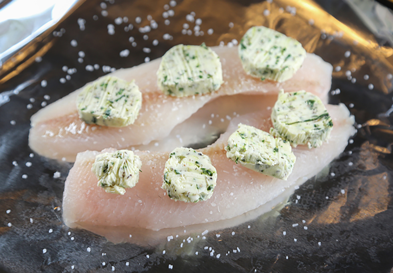 crappie with french herb butter recipe