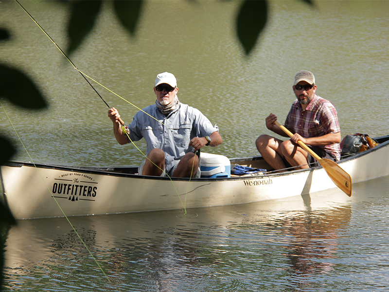 The Outfitters: Conway Bowman Fly Fishes the Texas Hill Country fly fishing texas hill country