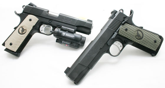 This season, PDTV used Nighthawk GRP Recon and Falcon 45 ACP 1911 pistols.