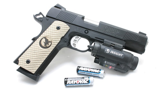 Nighthawk GRP pistol with Insight WL1 AA