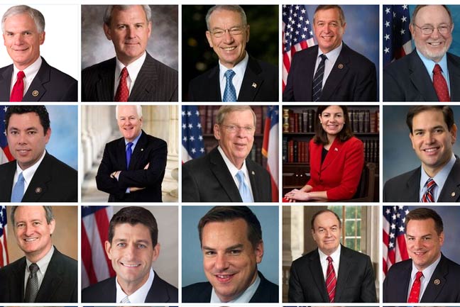 Top 20 Politicians for Gun Owners 2016