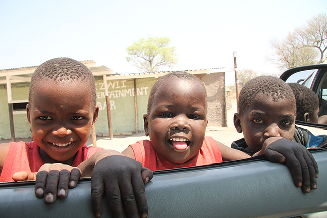 Children in Namibia