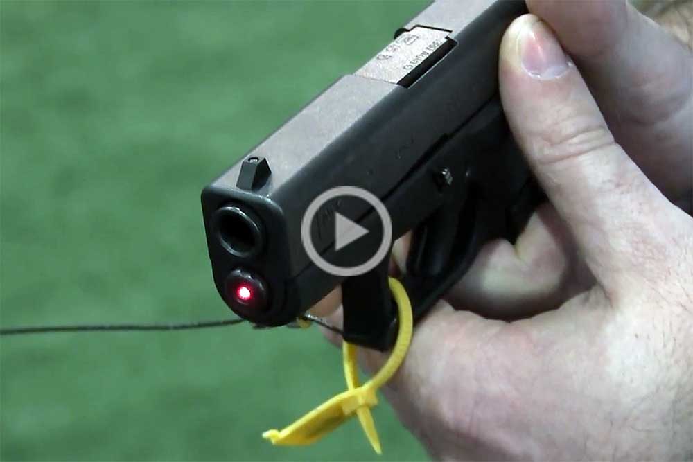 Red Glock Guide Rod Laser