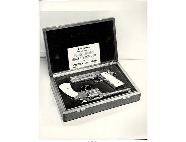 HARRY S. TRUMAN - Colt M1911 and Colt Officers Model .22 LR