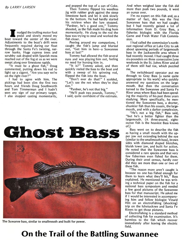 Florida Bass Fishing - Florida Sportsman