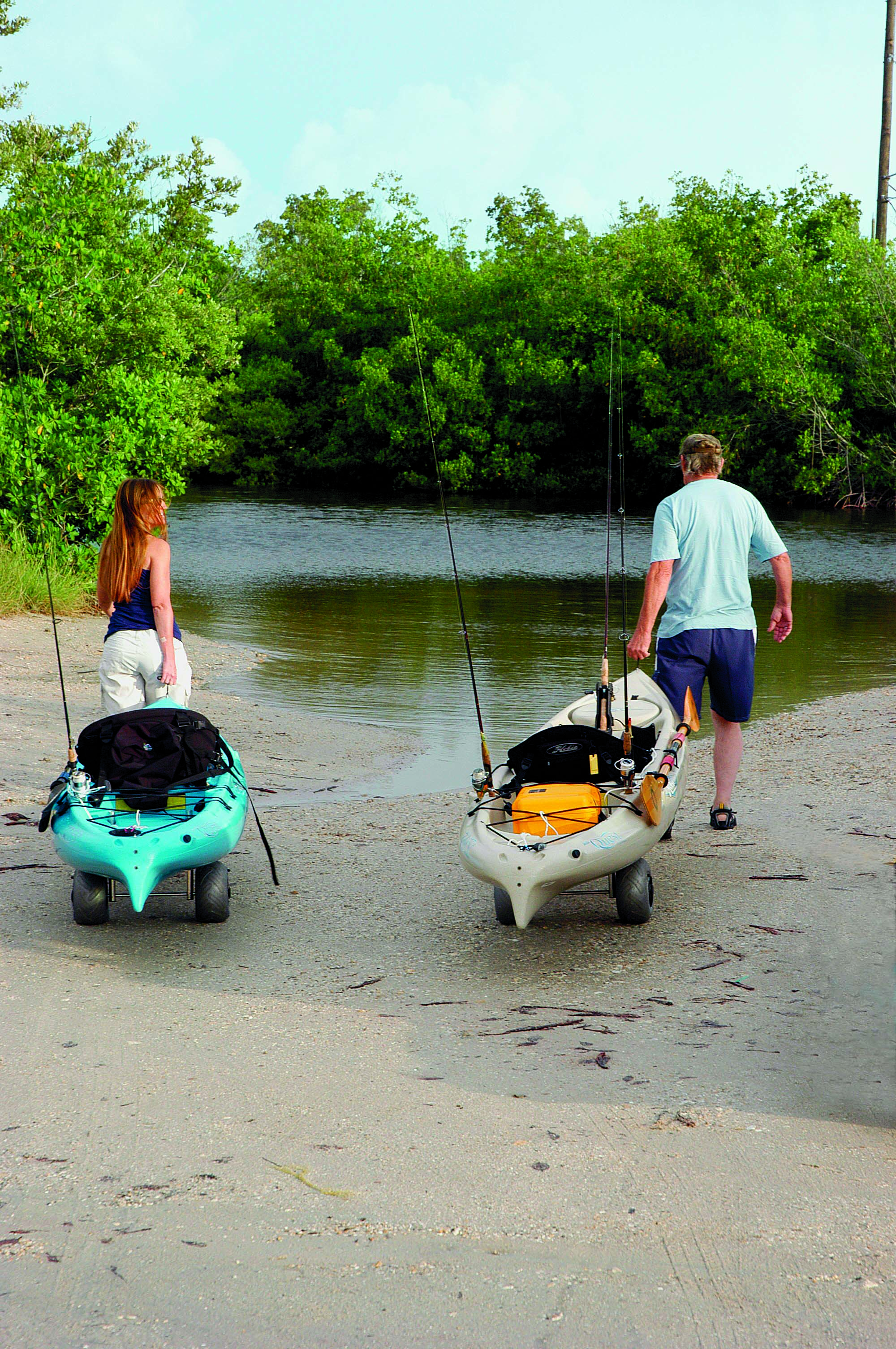 Kayak Transportation: On a Roll - Florida Sportsman