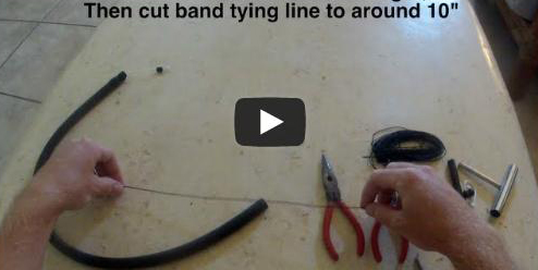 How to Tie a Speargun Band