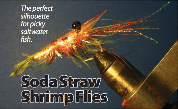 Soda Straw Shrimp Flies - Florida Sportsman