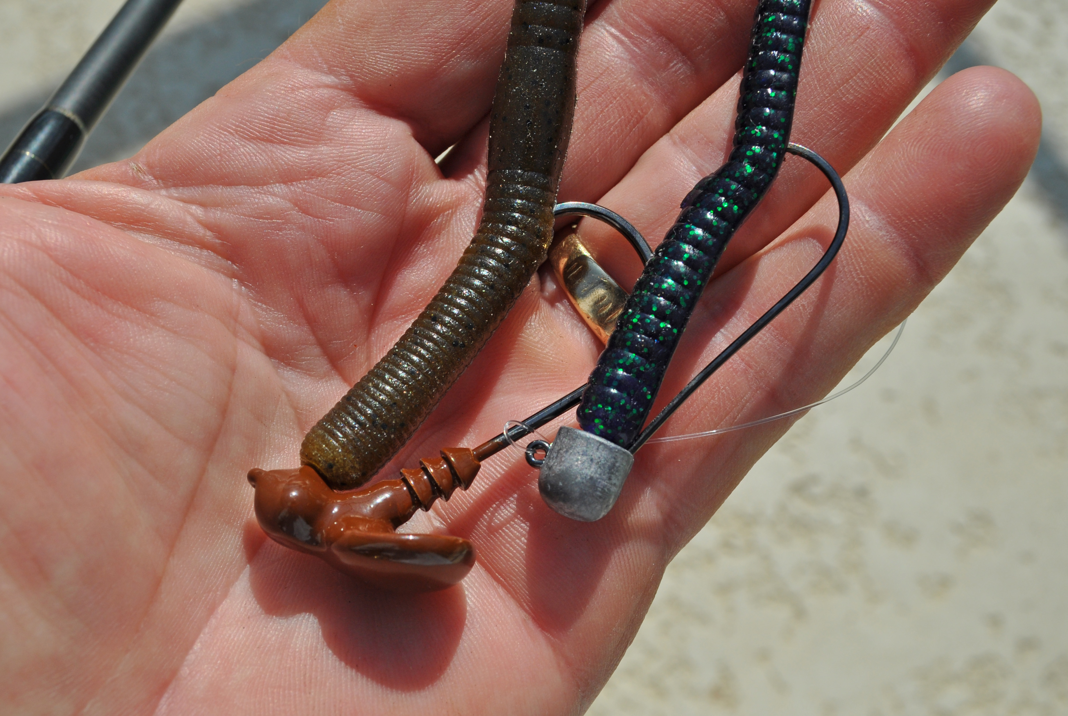 Special plastic worm rig is a bass-catching bit of magic, and not