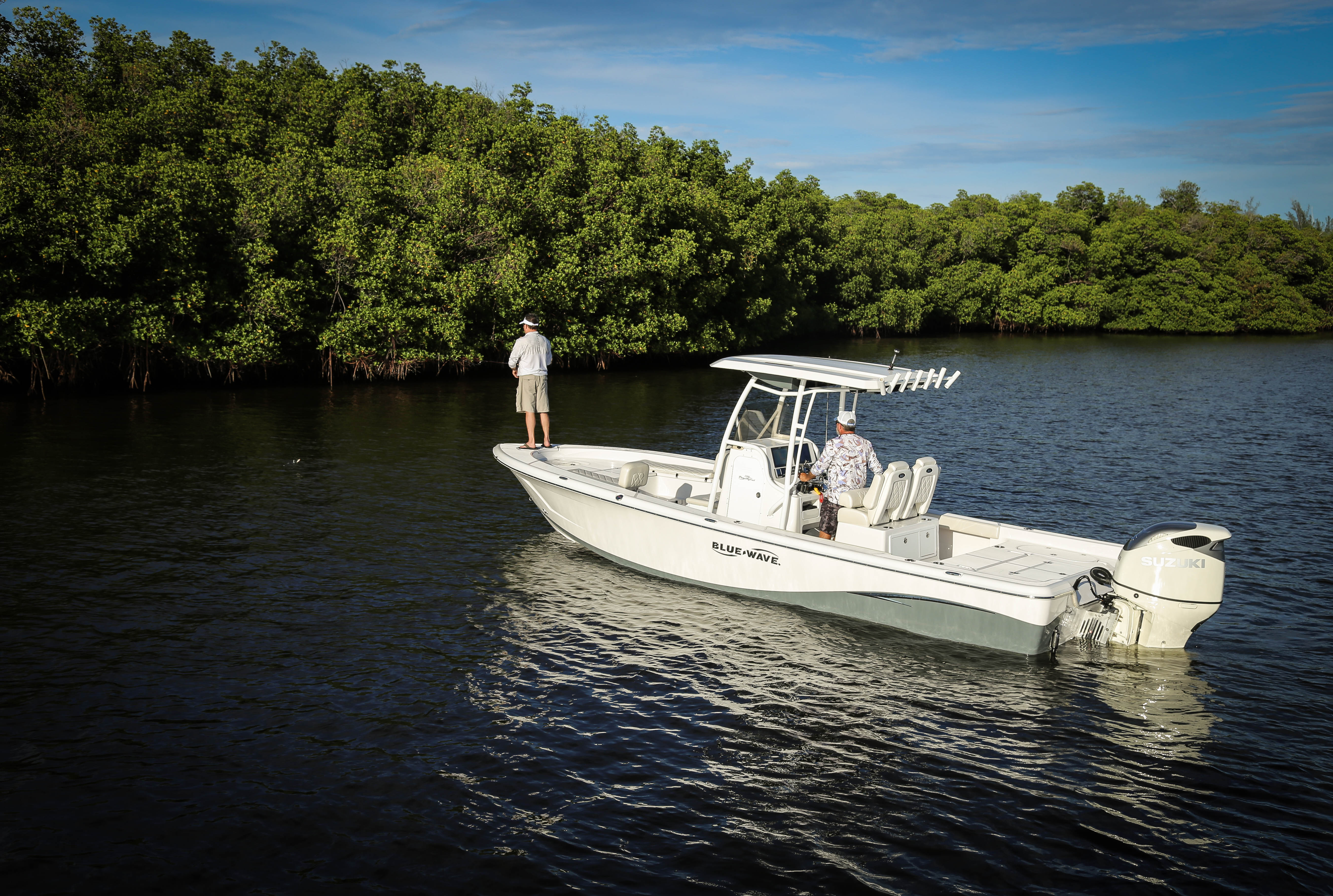 Florida Sportsman Best Boat - Carolina Skiff 218 DLV, Blue Wave 2800 PureHybrid, World Cat 280CC-X