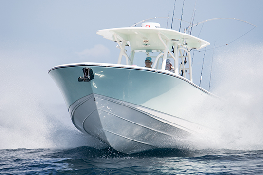 Florida Sportsman Best Boat  - Arrowglass 248 CC, Sea Born SX281, Belzona 40CC
