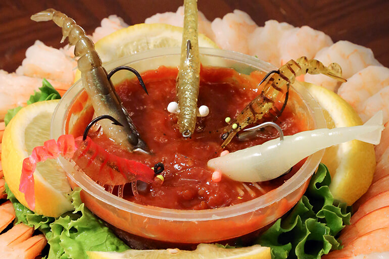 Artificial Shrimp Lures