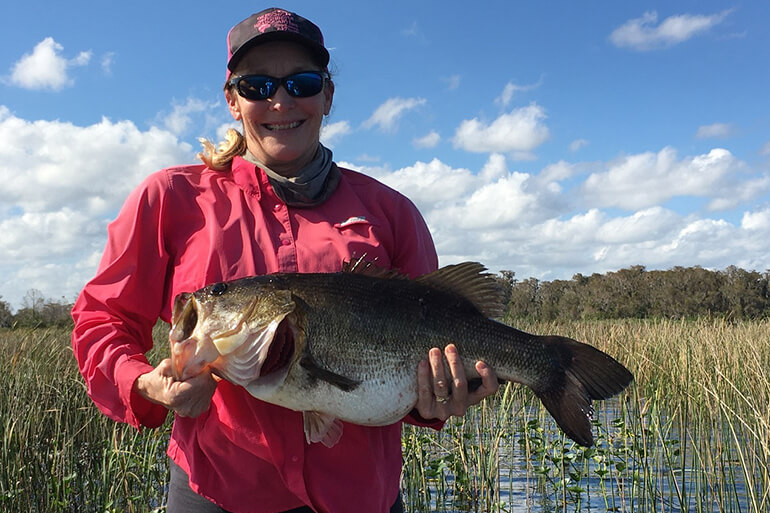 First fish over 10 pounds! Caught it on a 10 pound line and not