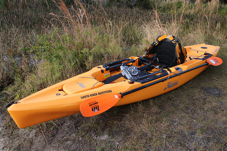 Hobie Outback Kayak - How to add an H-Rail