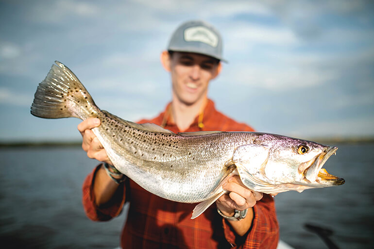 Speckled Trout Bucket – Intracoastal Angler