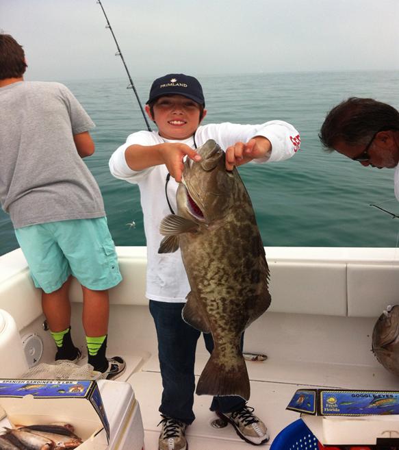 Trolling for gag grouper, an AMAZING DAY!!!  What a day we had trolling  for gag grouper, we limited out and started throwing them back we caught so  many. Manns stretch 25